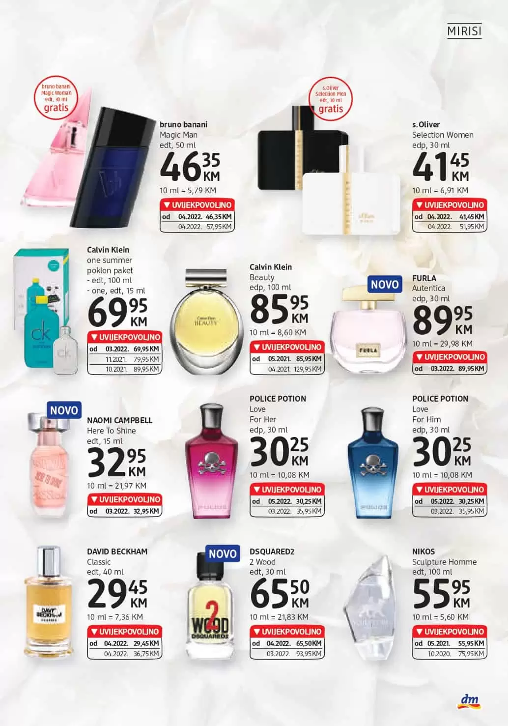 Novi dm Katalog je tu! Donosi nam UVIJEKPOVOLJNO cijene! Posjetite najblizu dm prodavnicu i uštedite novac!