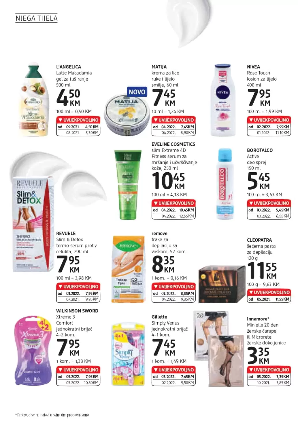 Novi dm Katalog je tu! Donosi nam UVIJEKPOVOLJNO cijene! Posjetite najblizu dm prodavnicu i uštedite novac!