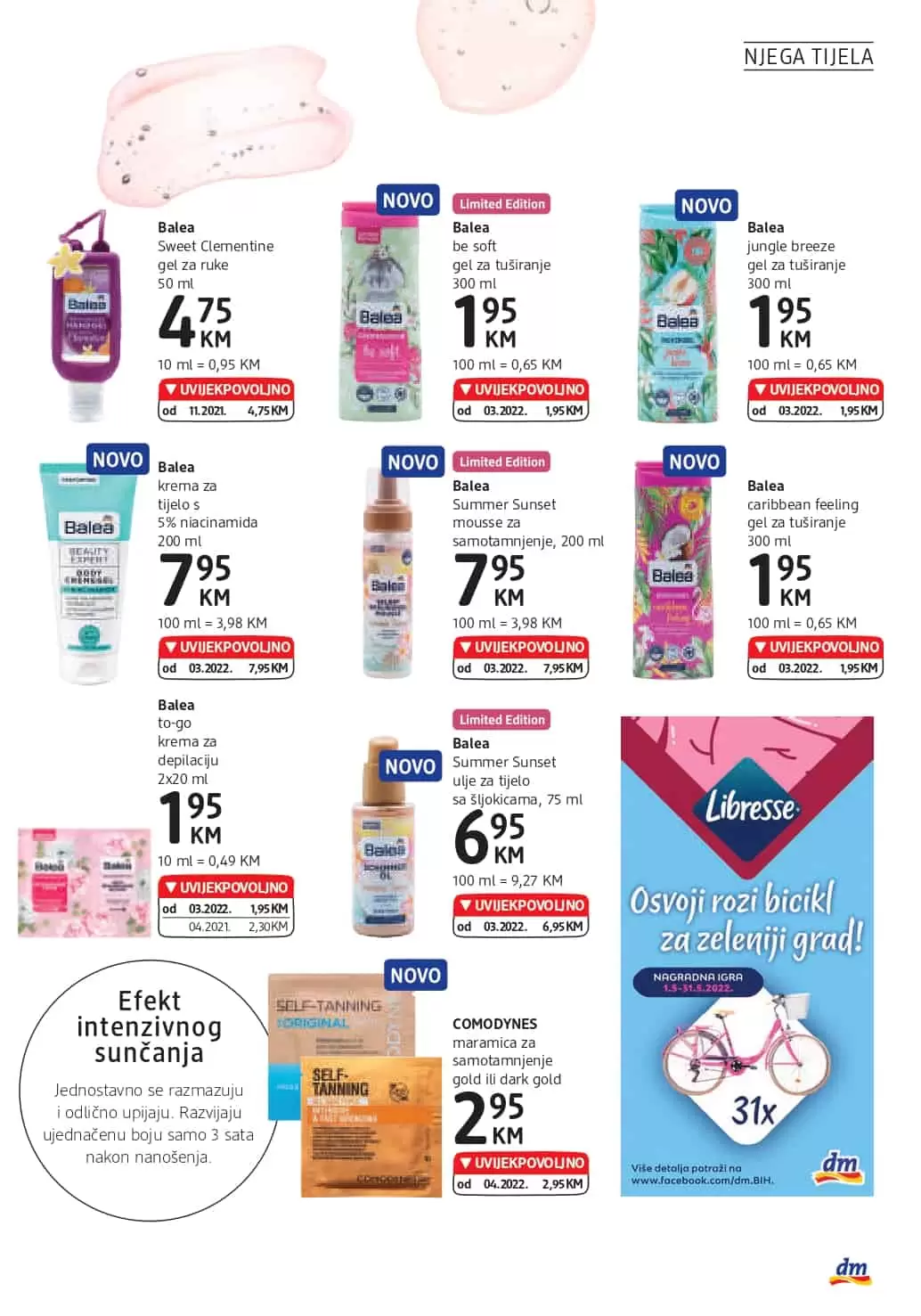 Novi dm Katalog je tu! Donosi nam UVIJEKPOVOLJNO cijene! Posjetite najblizu dm prodavnicu i uštedite novac!