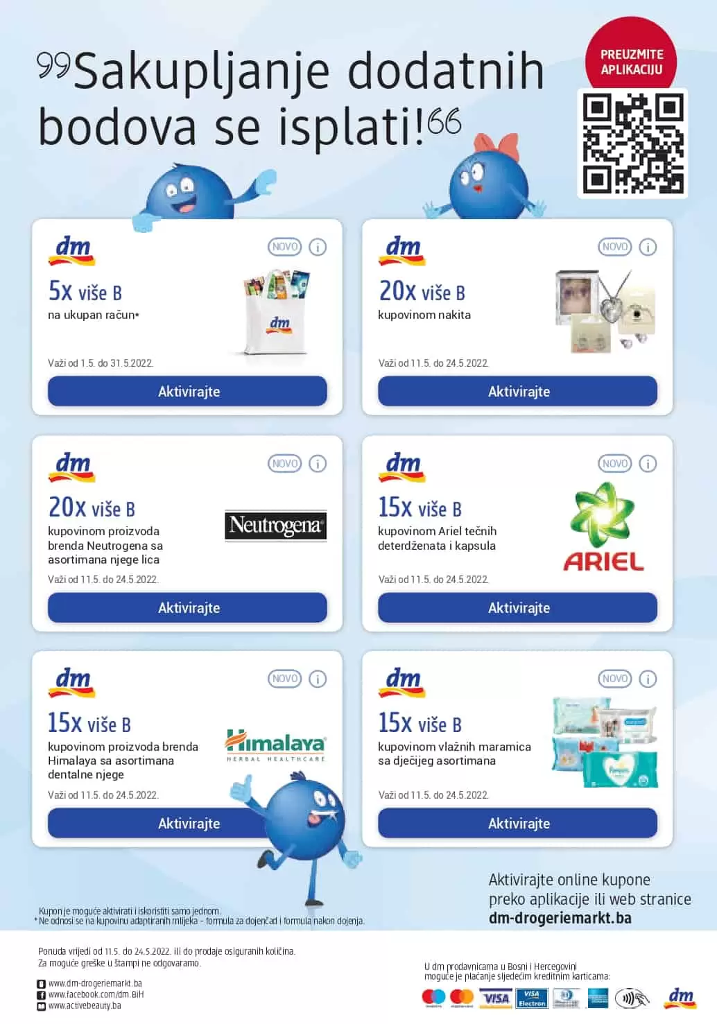 Novi dm Katalog je tu! Donosi nam UVIJEKPOVOLJNO cijene! Posjetite najblizu dm prodavnicu i uštedite novac!