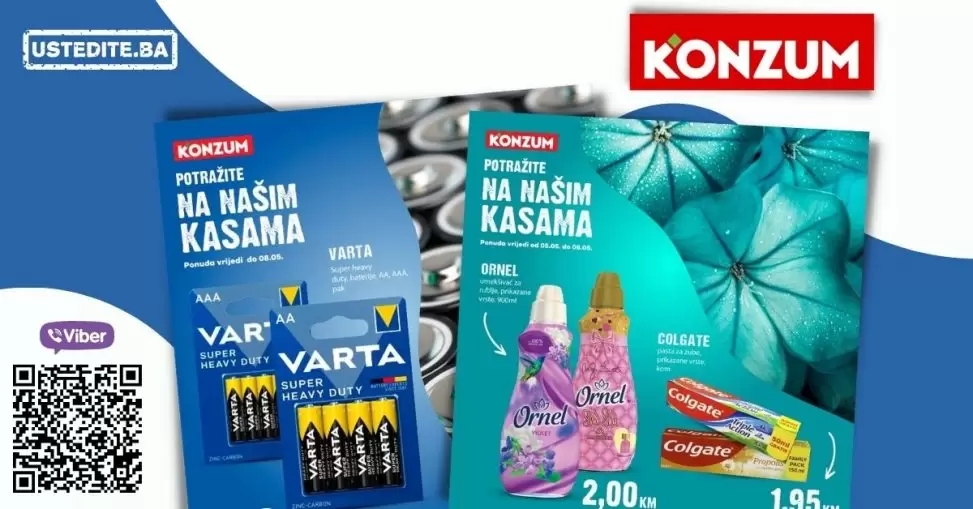 Konzum super ponuda na kasama!