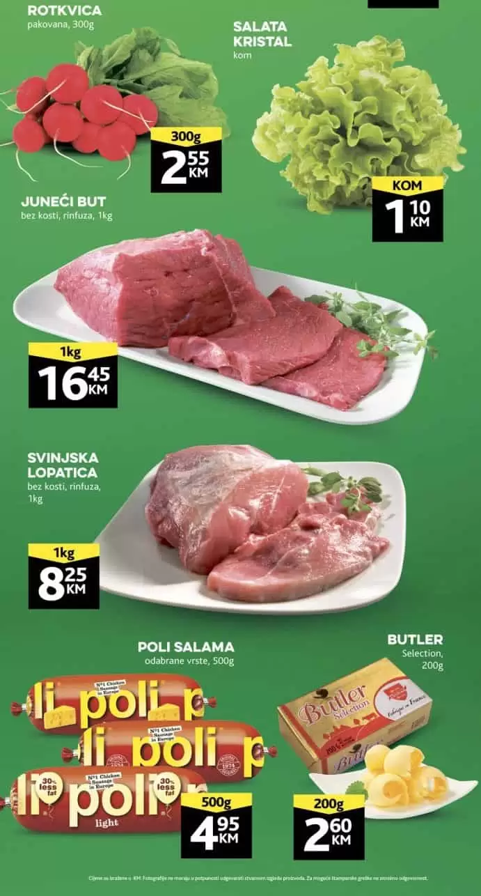 Konzum super akcija za početak sedmice 30.05-01.06.2022. godine