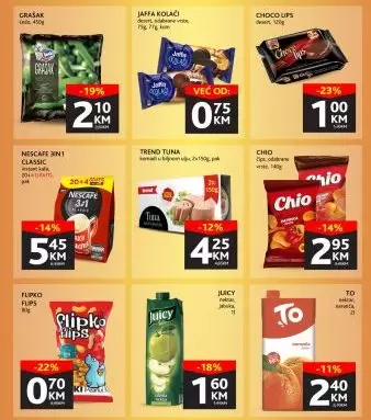 Konzum vikend akcija donosi nam popuste i do 50% na hrani! Kupujte prehrambene proizvode po sniženim cijenama! Uživajte u pogodnostima koje nam donosi Konzum katalog!