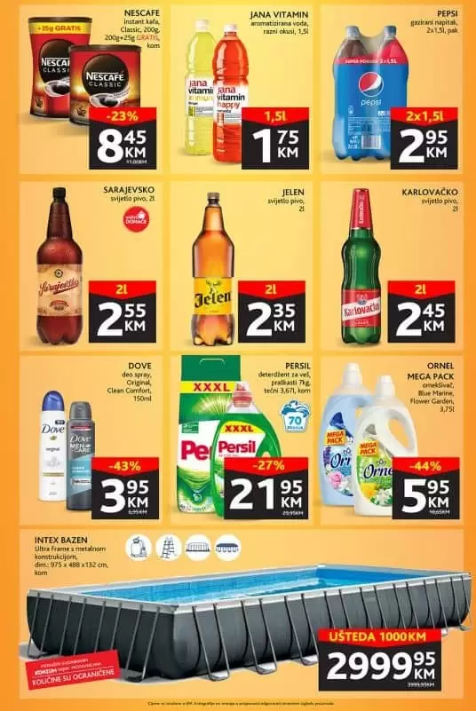 Konzum vikend akcija 12-15.05.2022. godine! Uštedite ovog vikenda 1.000 KM!