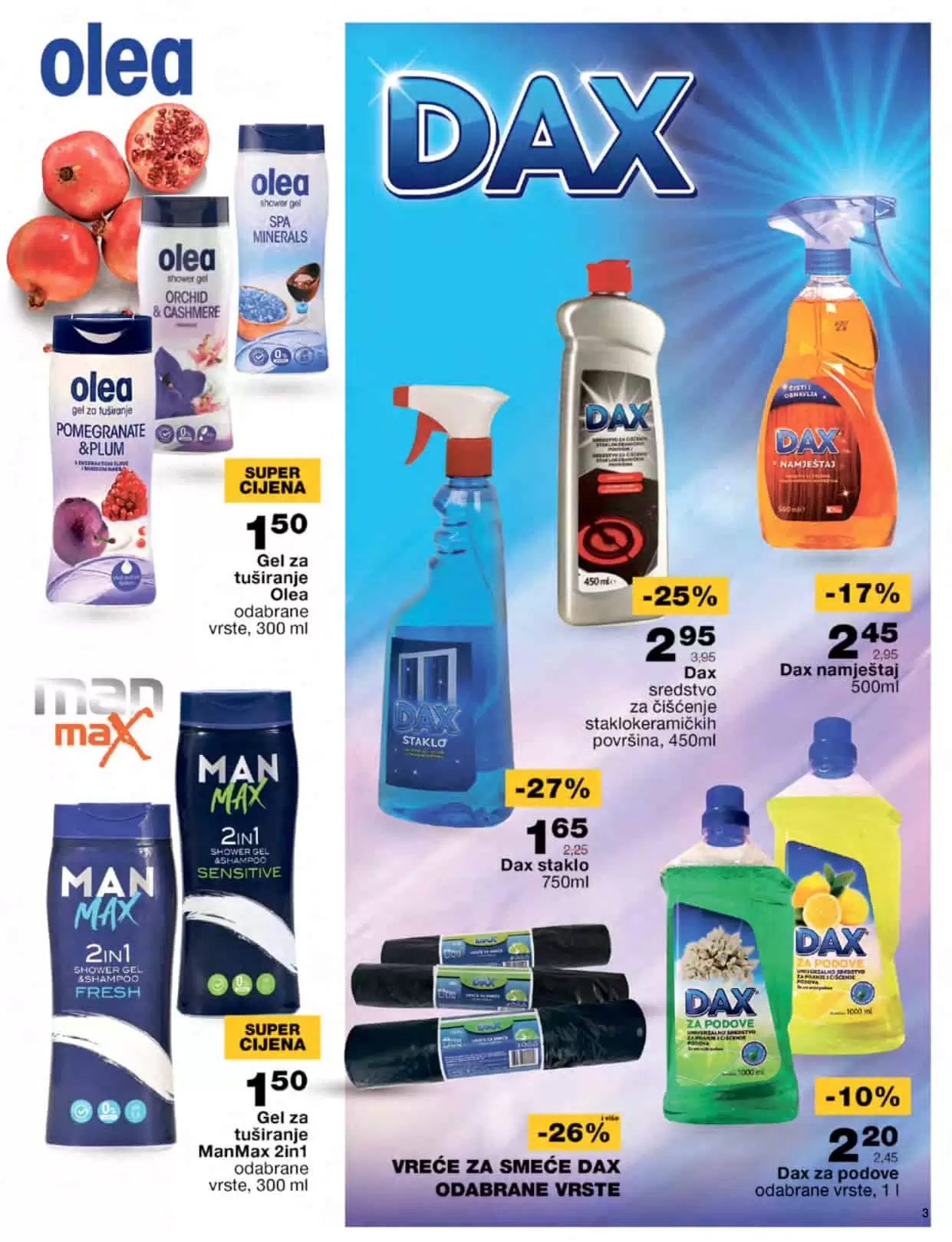 mercator katalog donosi nam super akcijske cijene hrane, kucne hemije, proizvoda za bebe! Posjetite Mercator prodavnice i uzivajte u sniženim cijenama! DAX proizvodi u Mercatoru!