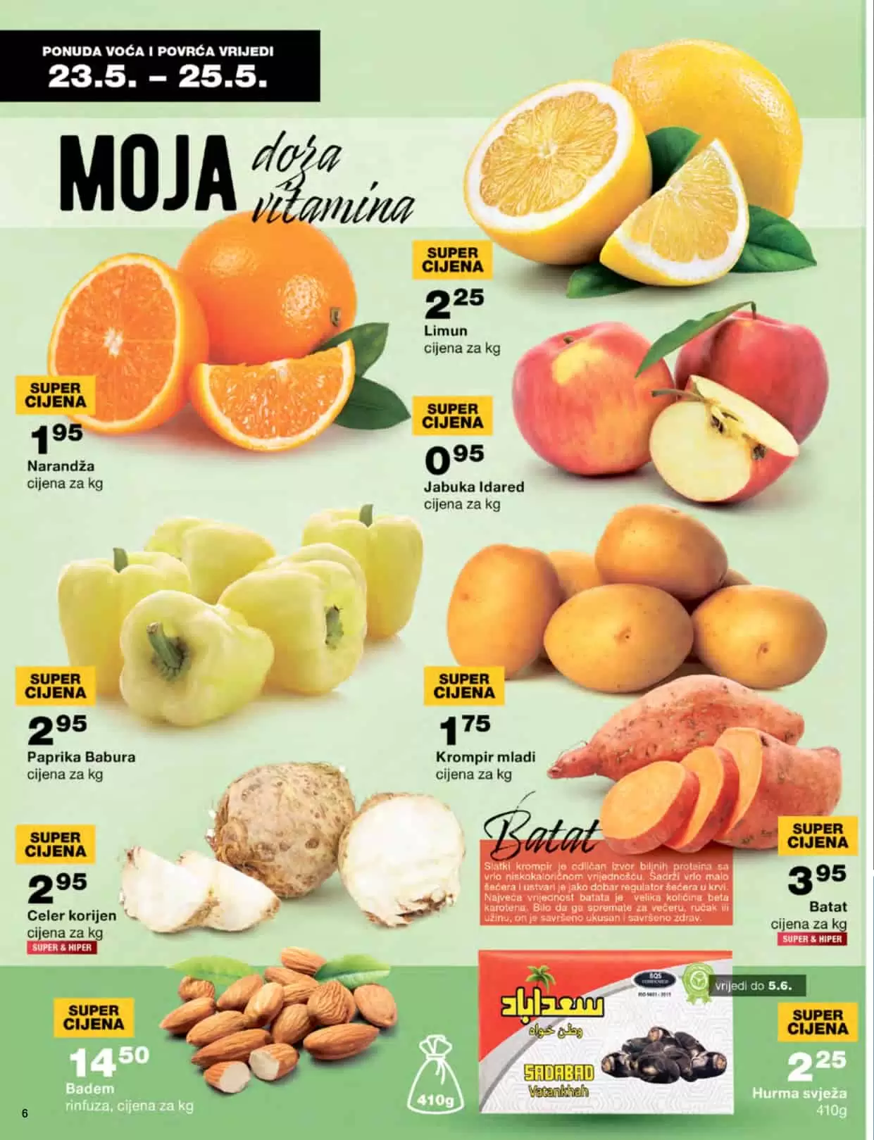 mercator katalog donosi nam super akcijske cijene hrane, kucne hemije, proizvoda za bebe! Posjetite Mercator prodavnice i uzivajte u sniženim cijenama!