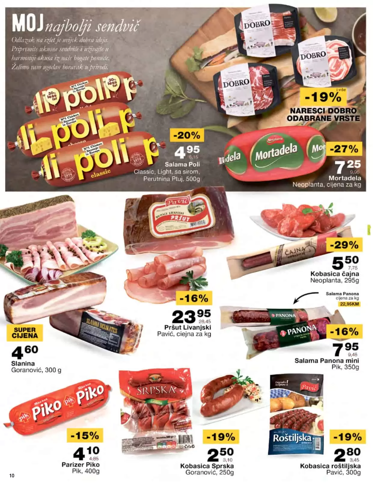 mercator katalog donosi nam super akcijske cijene hrane, kucne hemije, proizvoda za bebe! Posjetite Mercator prodavnice i uzivajte u sniženim cijenama!