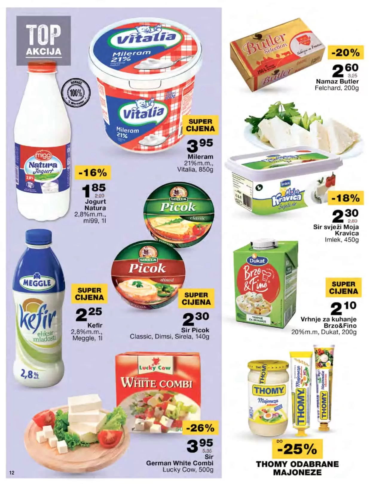 mercator katalog donosi nam super akcijske cijene hrane, kucne hemije, proizvoda za bebe! Posjetite Mercator prodavnice i uzivajte u sniženim cijenama!
