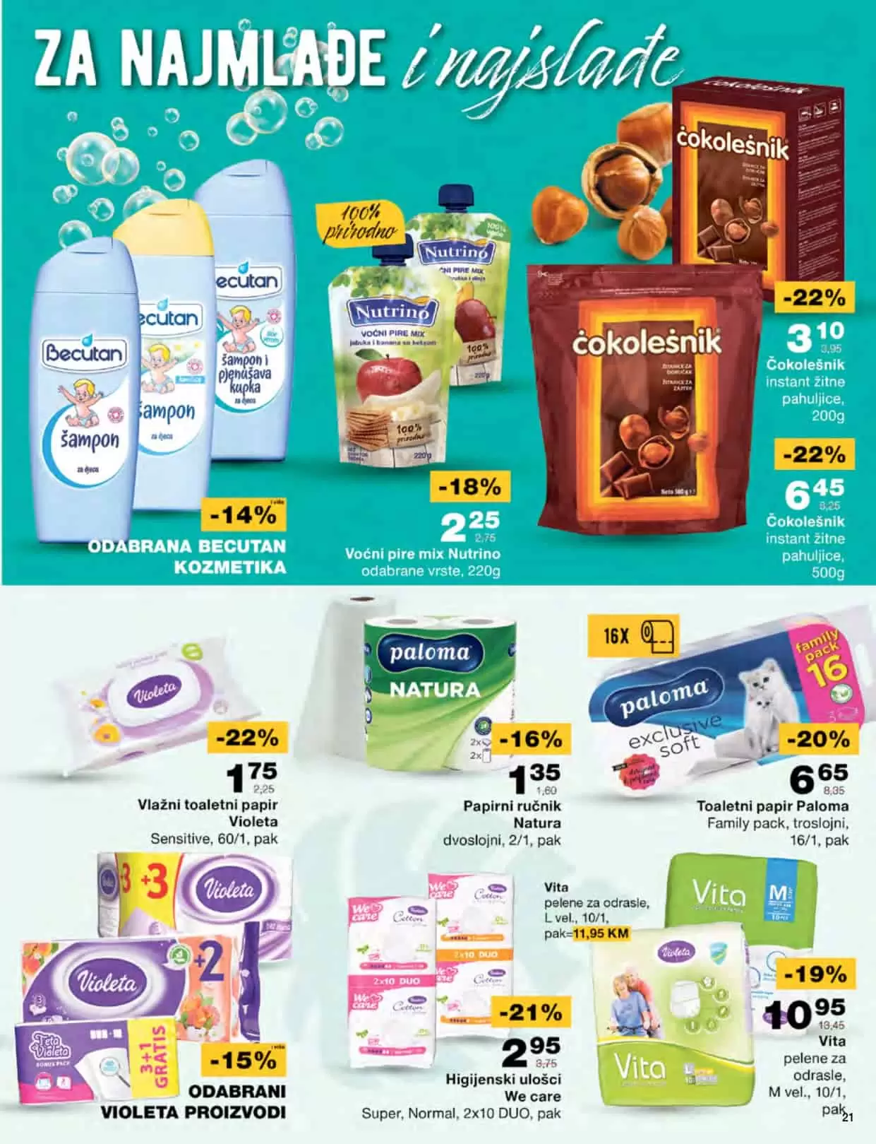 mercator katalog donosi nam super akcijske cijene hrane, kucne hemije, proizvoda za bebe! Posjetite Mercator prodavnice i uzivajte u sniženim cijenama!