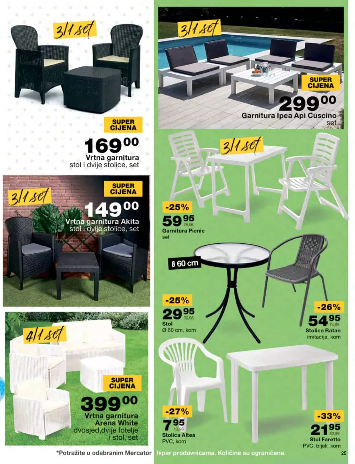 mercator katalog donosi nam super akcijske cijene hrane, kucne hemije, proizvoda za bebe! Posjetite Mercator prodavnice i uzivajte u sniženim cijenama!