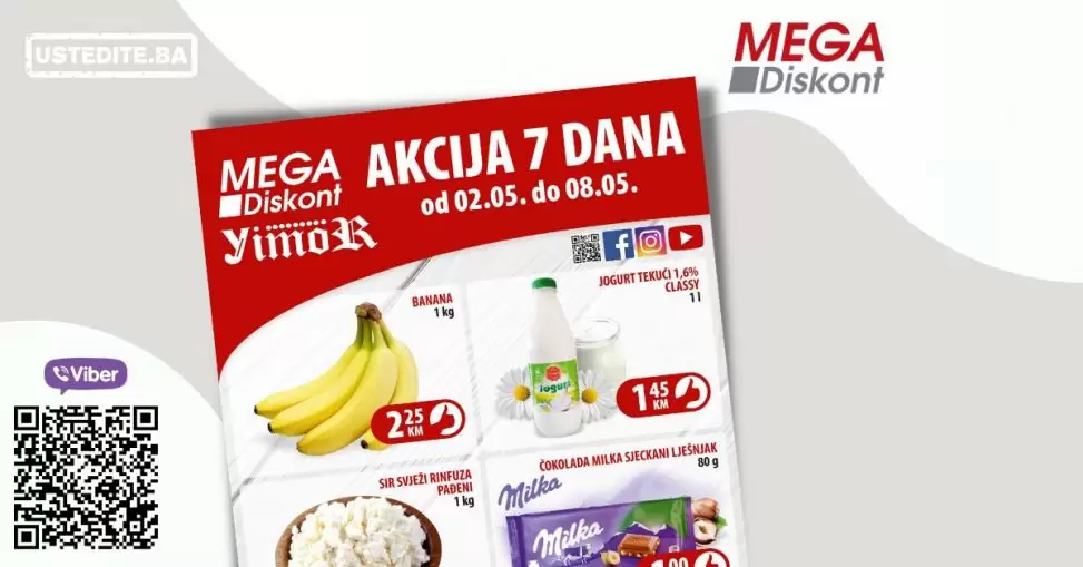 Mega Diskont akcija traje samo 7 dana!