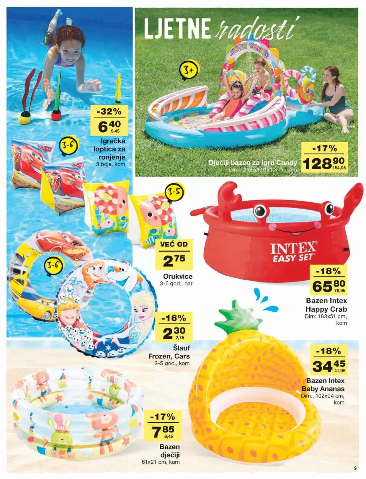 Mercator katalog donosi nam akcijske cijene bazena, bastenskog namjestaja, tekstila, posudja! Iskoristite popuste i do 50%!