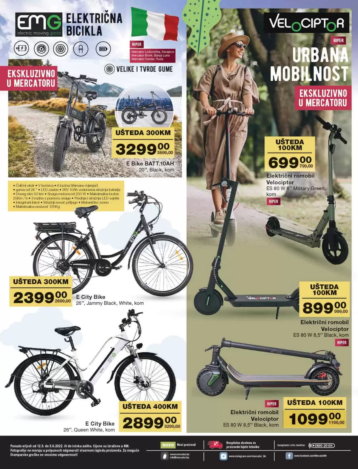 Mercator katalog donosi nam akcijske cijene bazena, bastenskog namjestaja, tekstila, posudja! Iskoristite popuste i do 50%!