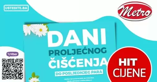 Obuća Metro Dani proljećnog čišćenja 25-31.05.2022.