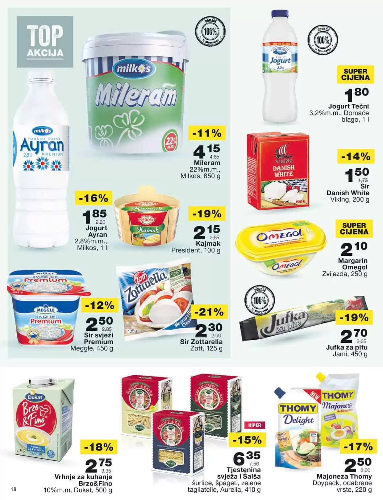 Mercator akcijski katalog donosi nam popuste i do 50%! Posjetite najblizu Mercator prodavnicu i ušetdite novac!