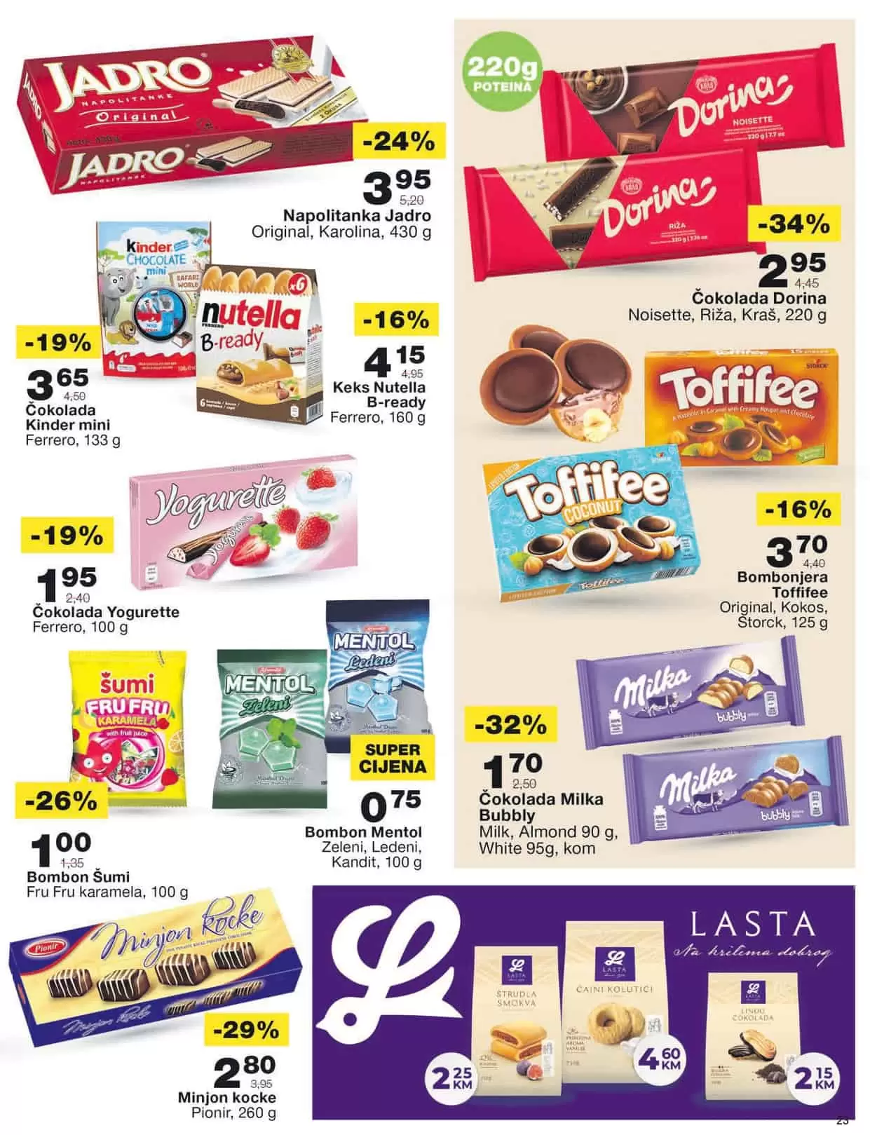 Mercator akcijski katalog donosi nam popuste i do 50%! Posjetite najblizu Mercator prodavnicu i ušetdite novac!