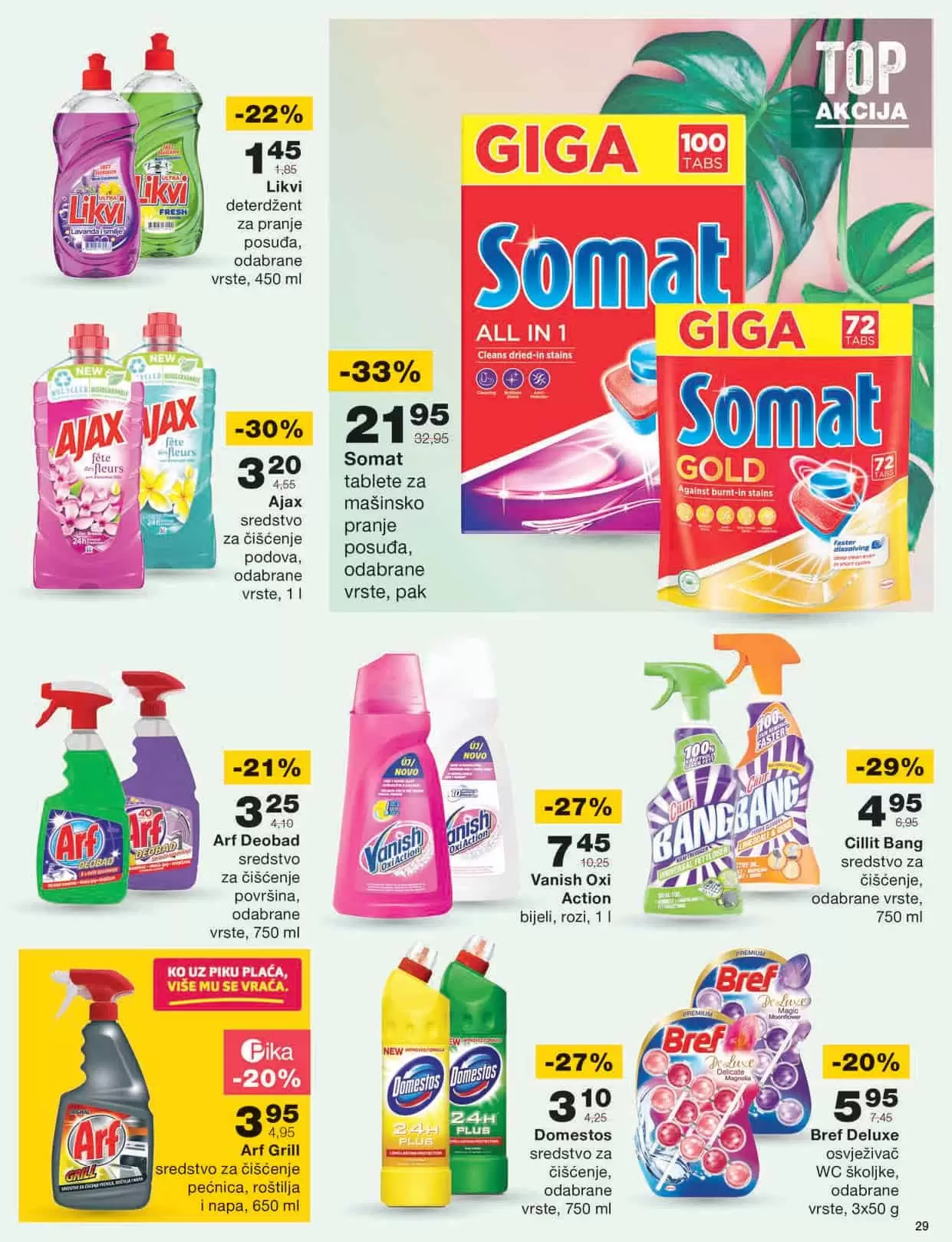 Mercator akcijski katalog donosi nam popuste i do 50%! Posjetite najblizu Mercator prodavnicu i ušetdite novac!