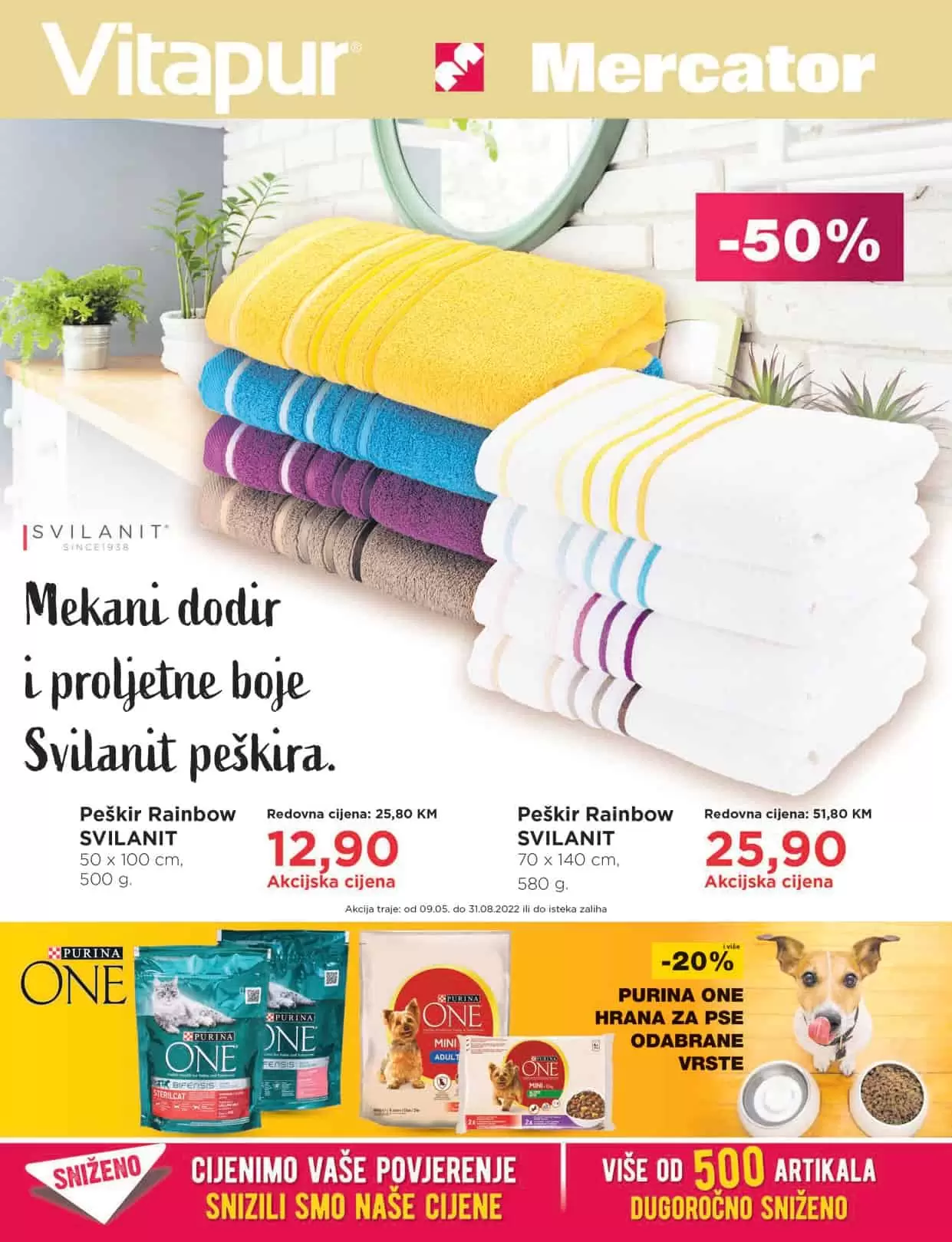 Mercator akcijski katalog donosi nam popuste i do 50%! Posjetite najblizu Mercator prodavnicu i ušetdite novac!