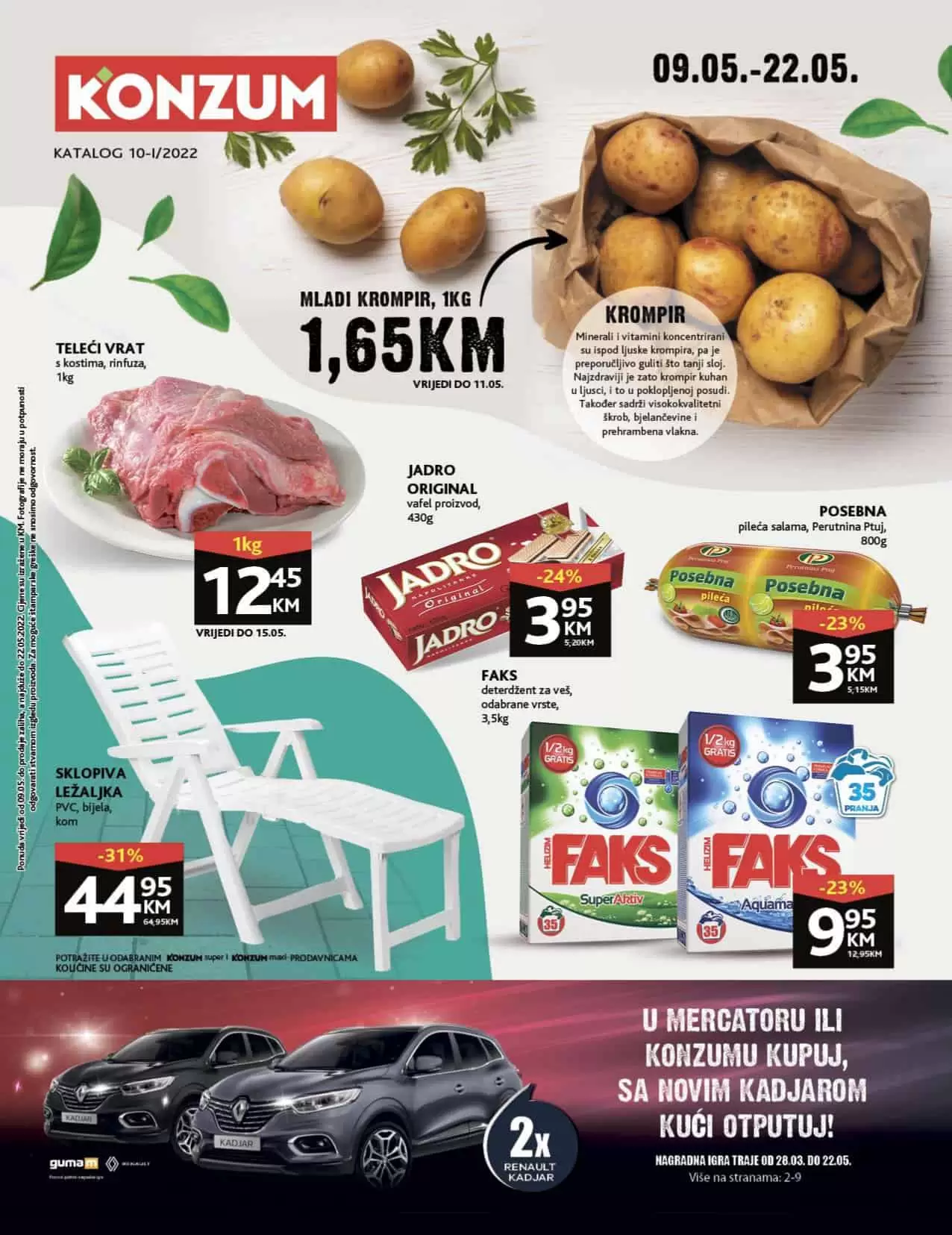 Konzum akcijski katalog donosi nam velike popuste. Posjetite Konzum prodavnice i ostvarite velike ustede!
