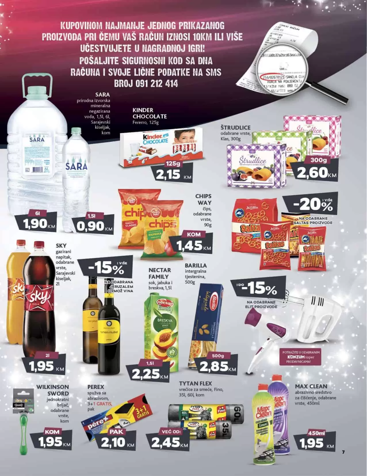Konzum akcijski katalog donosi nam velike popuste. Posjetite Konzum prodavnice i ostvarite velike ustede!