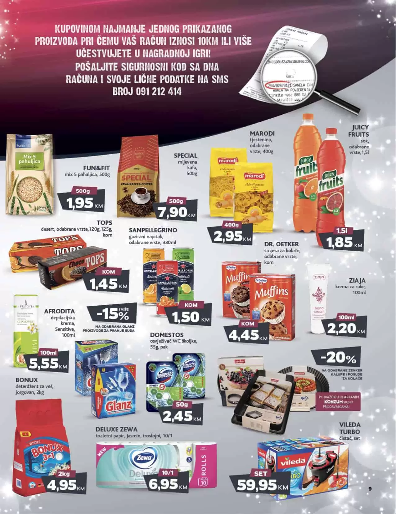 Konzum akcijski katalog donosi nam velike popuste. Posjetite Konzum prodavnice i ostvarite velike ustede!