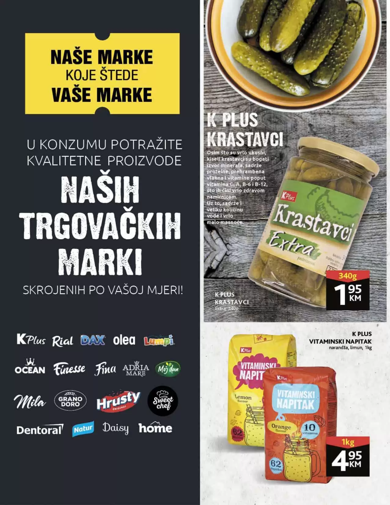 Konzum akcijski katalog donosi nam velike popuste. Posjetite Konzum prodavnice i ostvarite velike ustede!