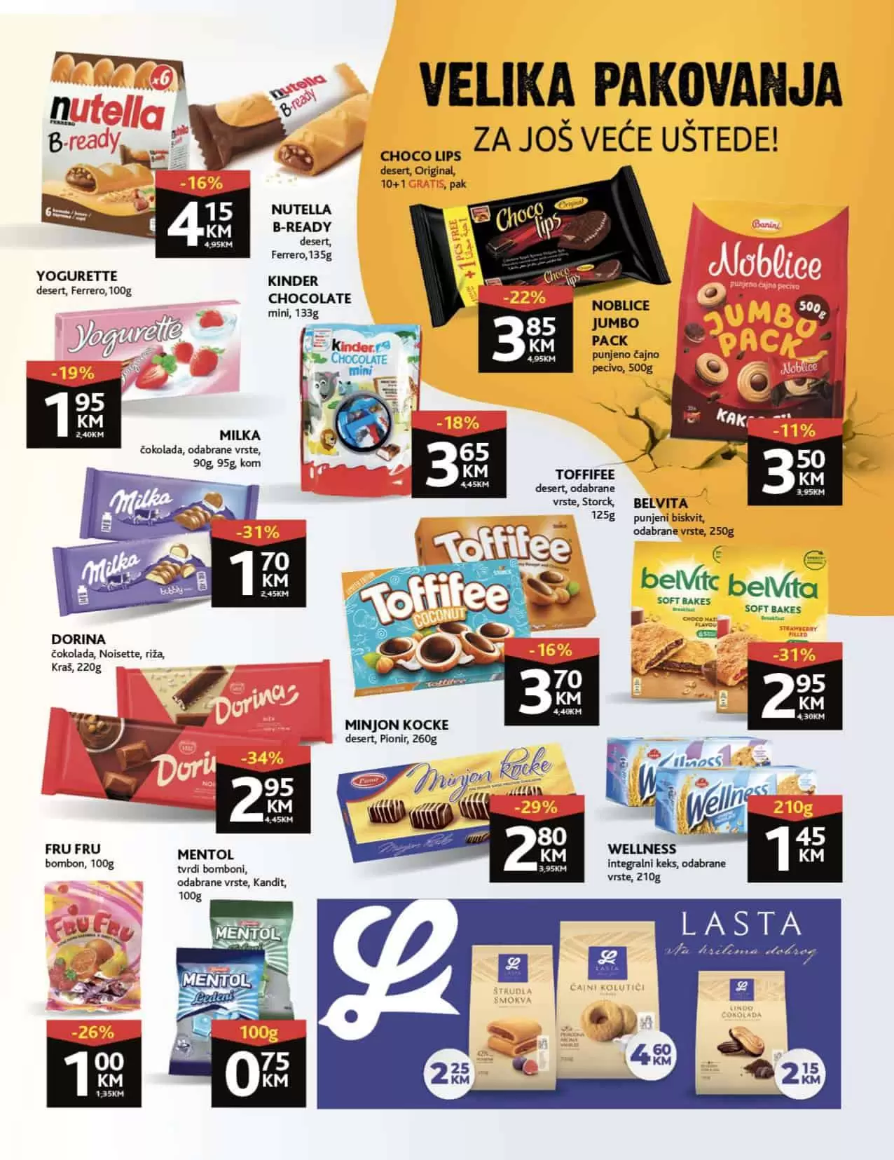 Konzum akcijski katalog donosi nam velike popuste. Posjetite Konzum prodavnice i ostvarite velike ustede!