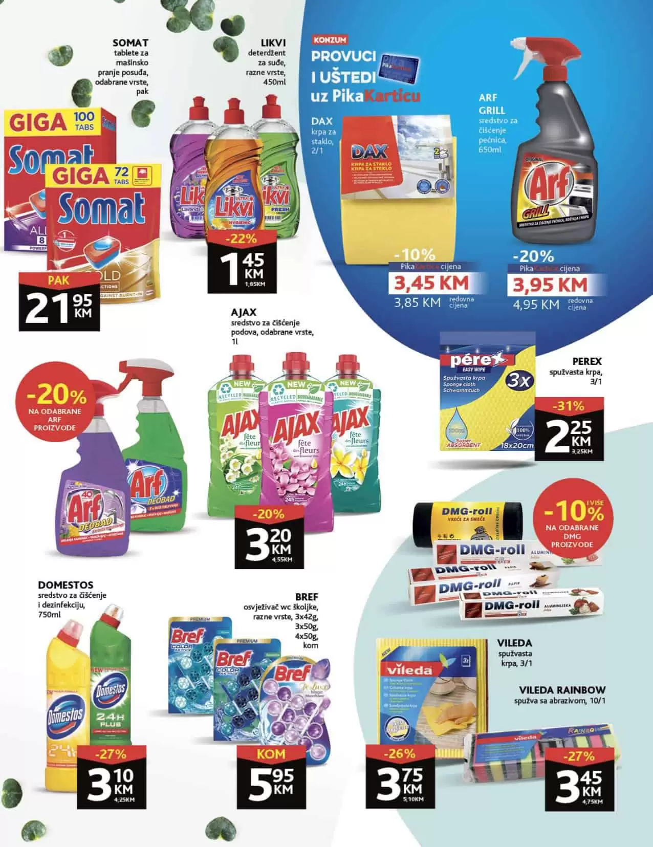 Konzum akcijski katalog donosi nam velike popuste. Posjetite Konzum prodavnice i ostvarite velike ustede!