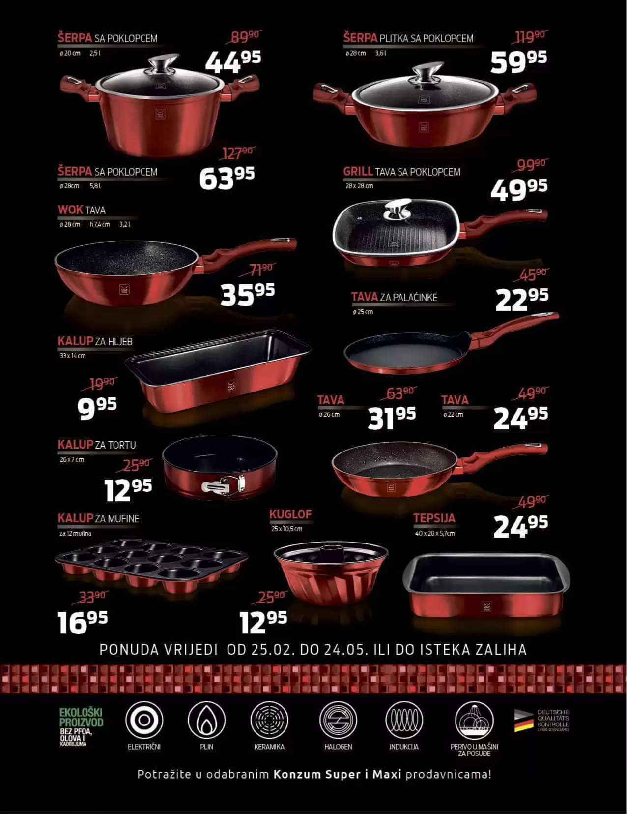 Konzum akcijski katalog donosi nam velike popuste. Posjetite Konzum prodavnice i ostvarite velike ustede!