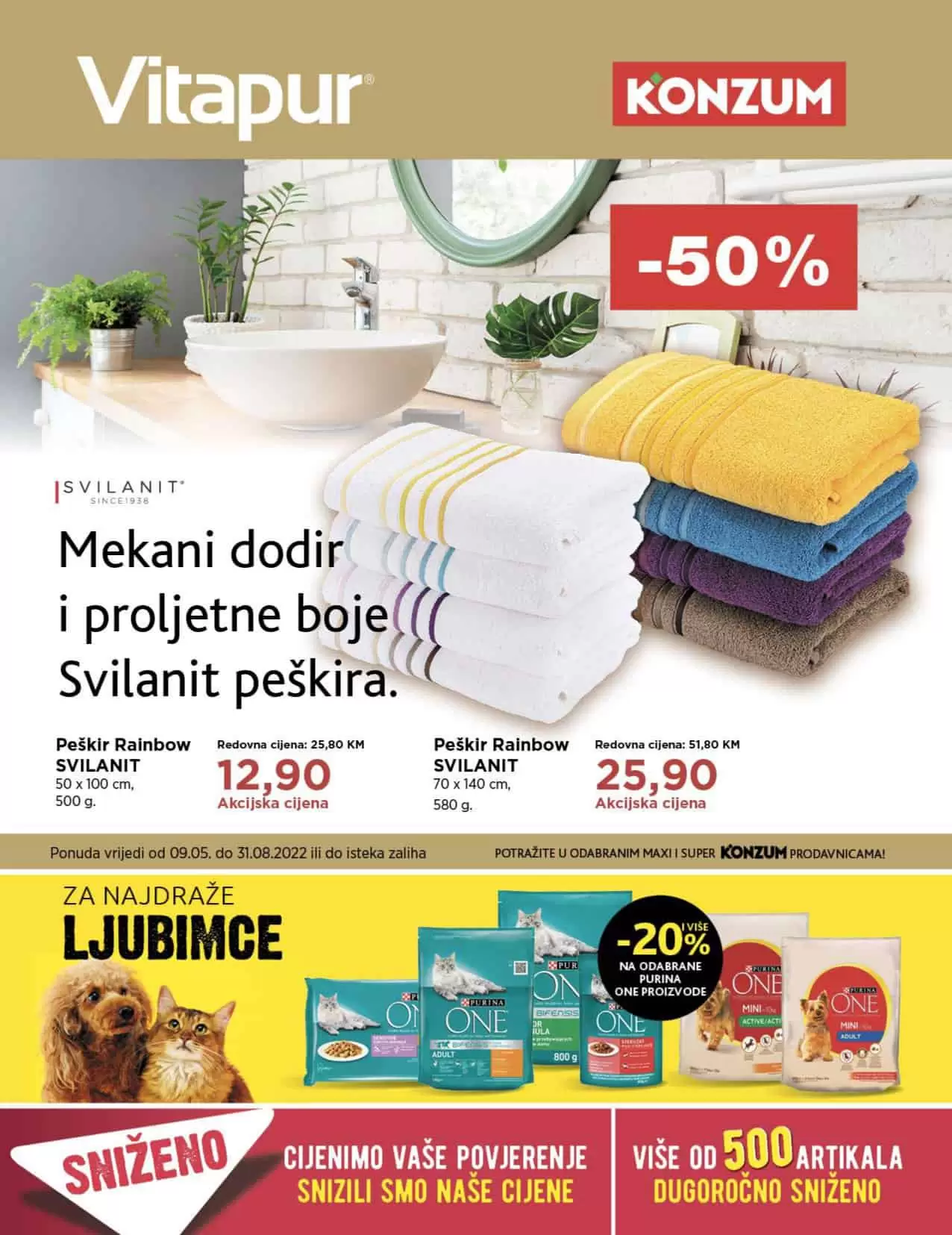Konzum akcijski katalog donosi nam velike popuste. Posjetite Konzum prodavnice i ostvarite velike ustede!