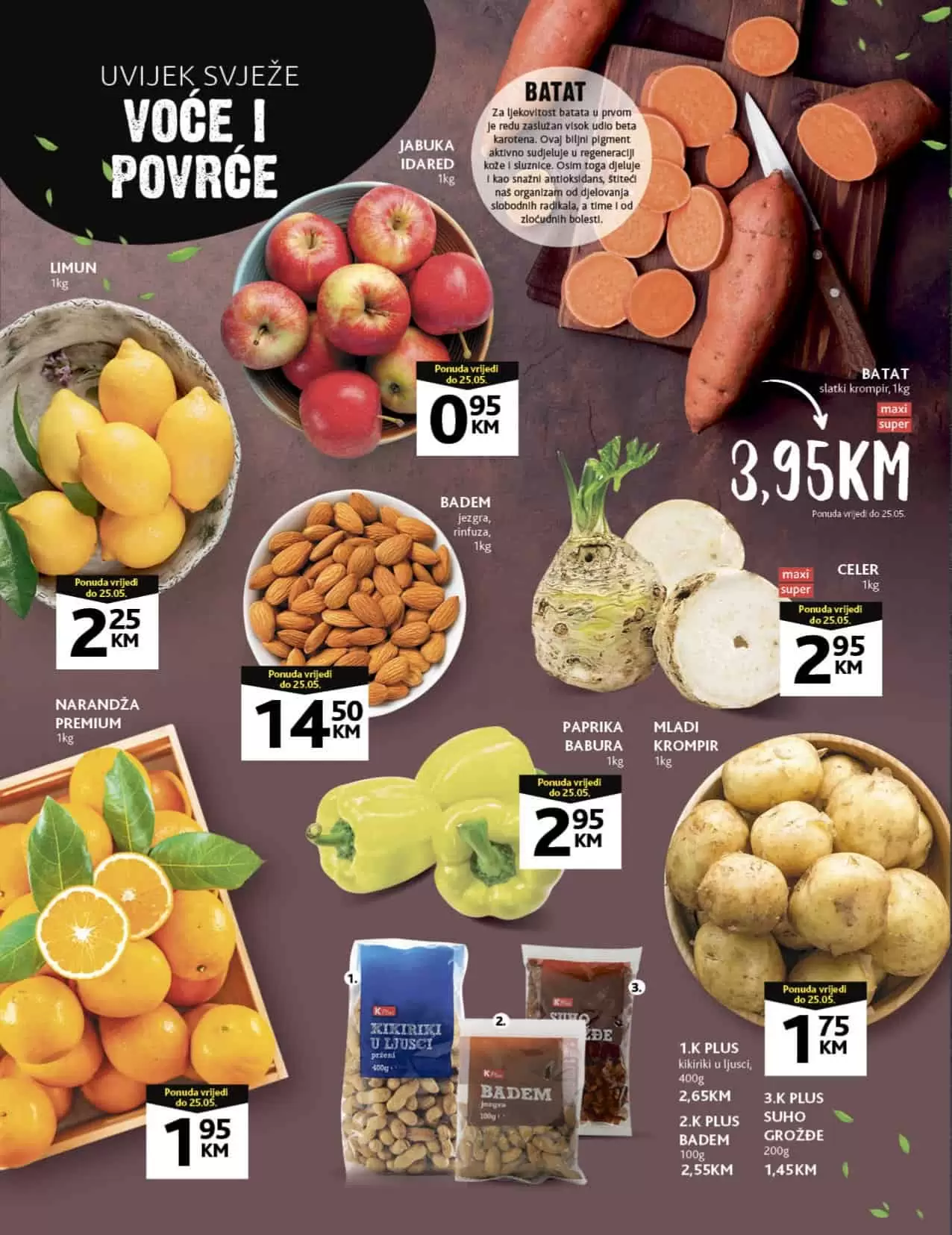 Konzum kataloog donosi nam popuste i do 50%! Pogledajte KONZM katalog i brzo u Konzum prodavnicu.