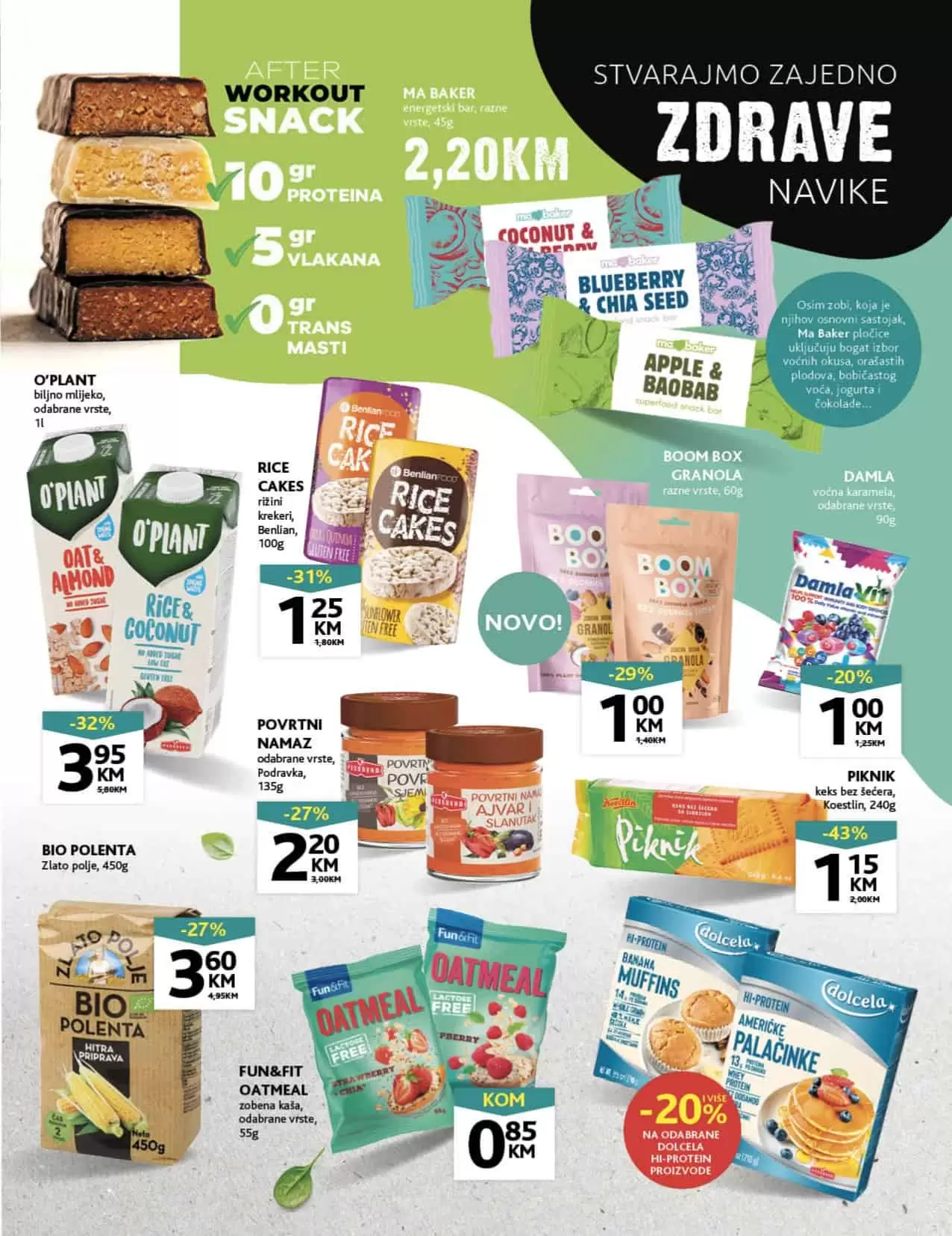 Konzum kataloog donosi nam popuste i do 50%! Pogledajte KONZM katalog i brzo u Konzum prodavnicu.