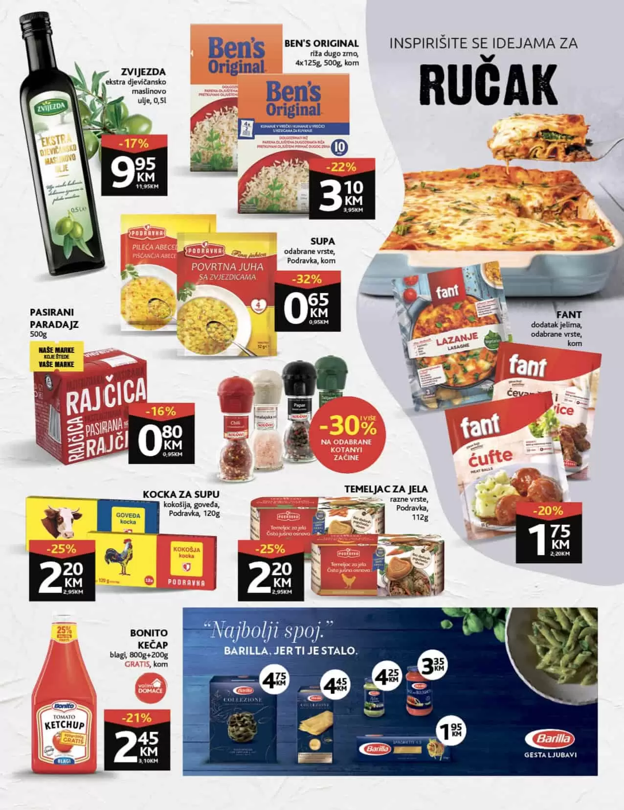 Konzum kataloog donosi nam popuste i do 50%! Pogledajte KONZM katalog i brzo u Konzum prodavnicu.