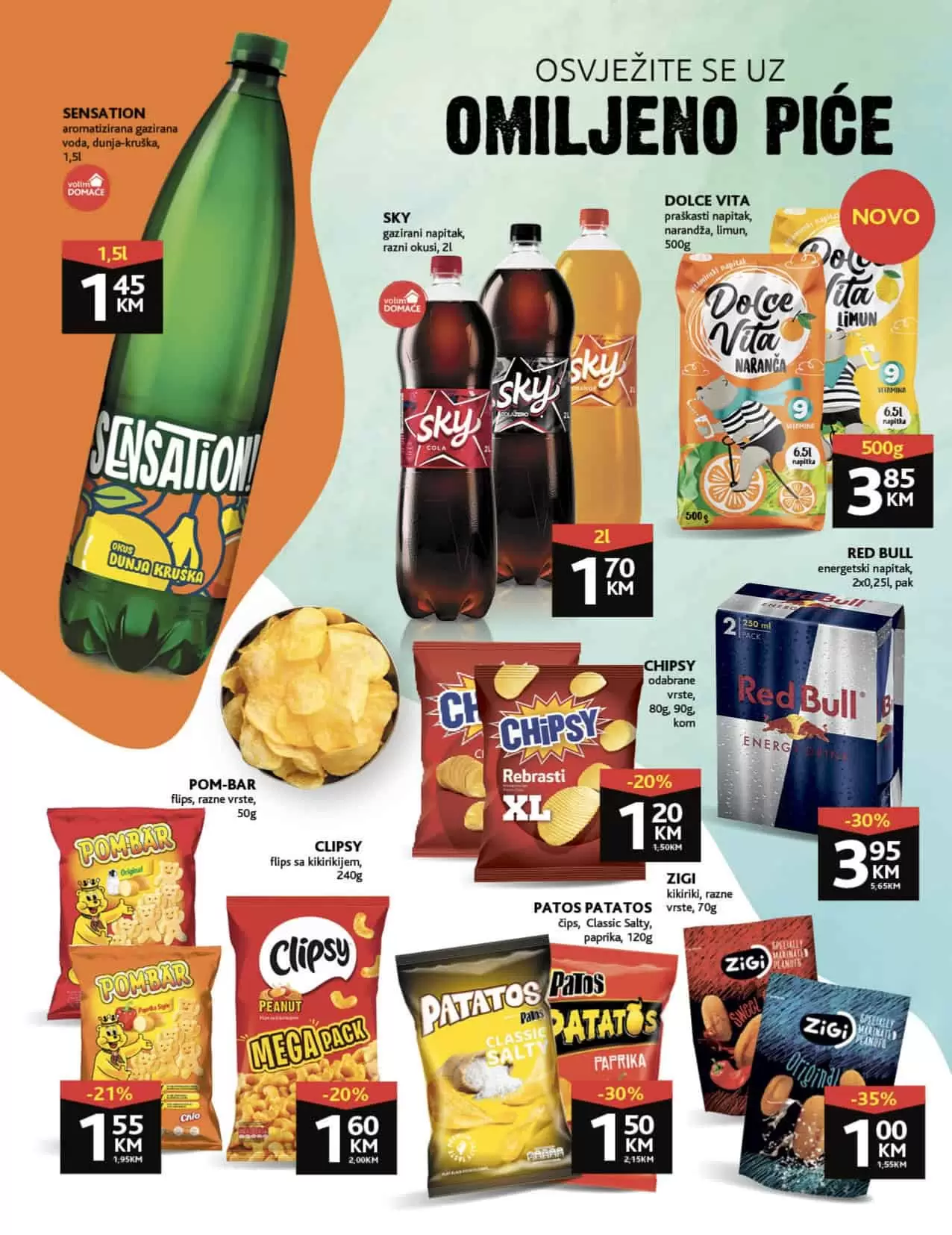 Konzum kataloog donosi nam popuste i do 50%! Pogledajte KONZM katalog i brzo u Konzum prodavnicu.