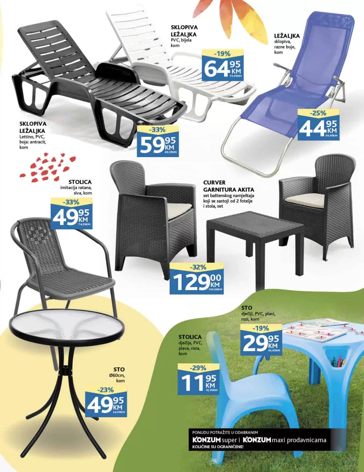 Konzum kataloog donosi nam popuste i do 50%! Pogledajte KONZM katalog i brzo u Konzum prodavnicu.