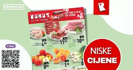 Robot vikend akcija donosi nam popuste i do 33%! Uštedite vrijeme i novac!
