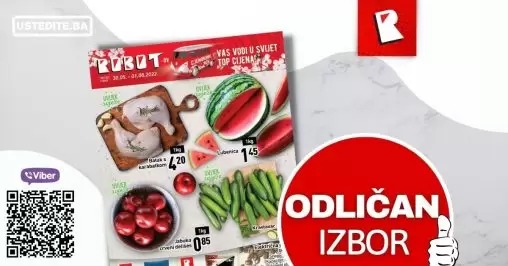 Robot super akcija za početak sedmice 29.05-01.06.2022.