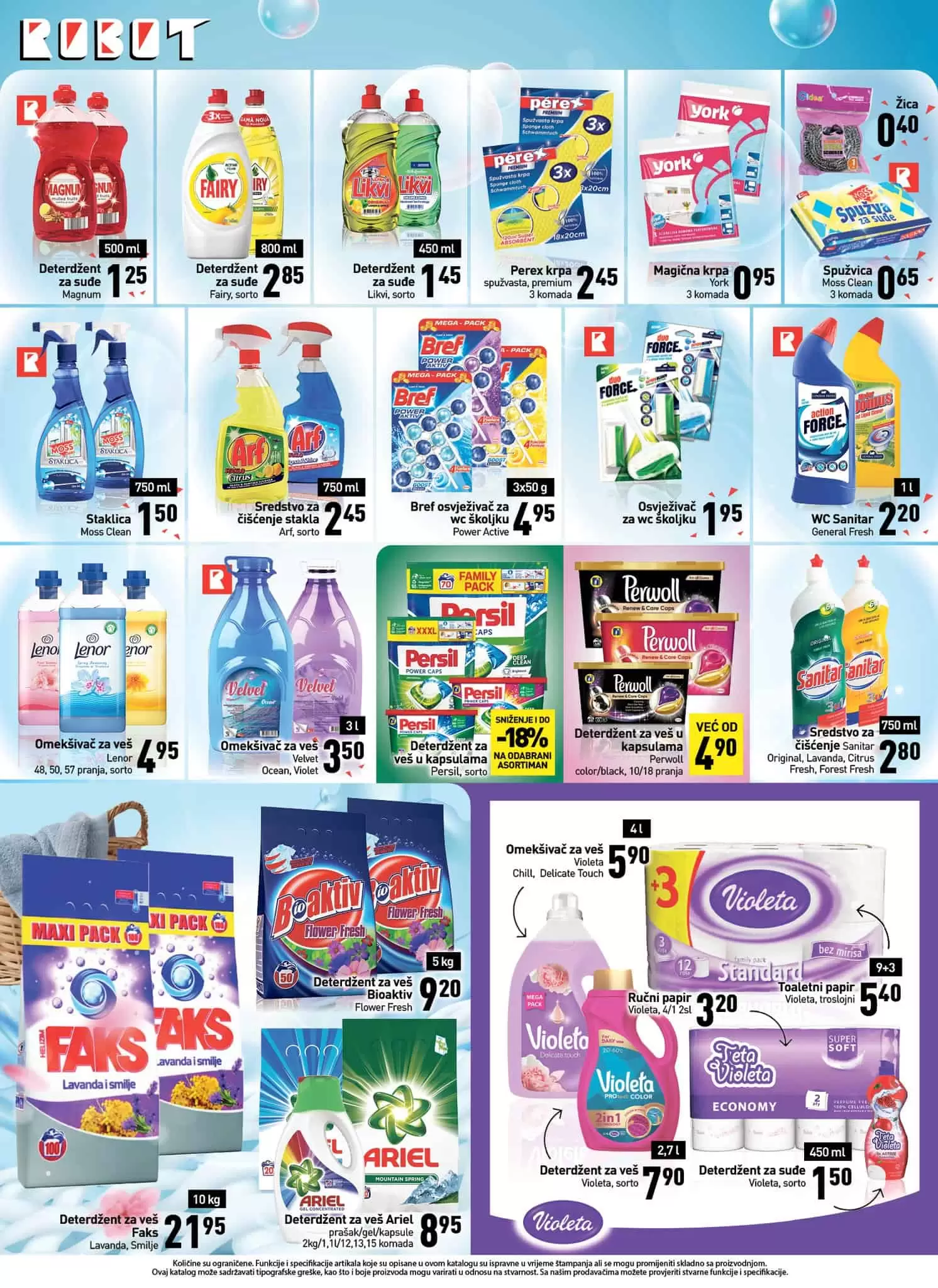 Robot katalog donosi nam akcijske cijene hrane, kucne hemije, namjestaja, bastenskog namjestaja, igracaka! Pgledajte katalog, odaberite svje favorite i posjetite Robot poslovnice!