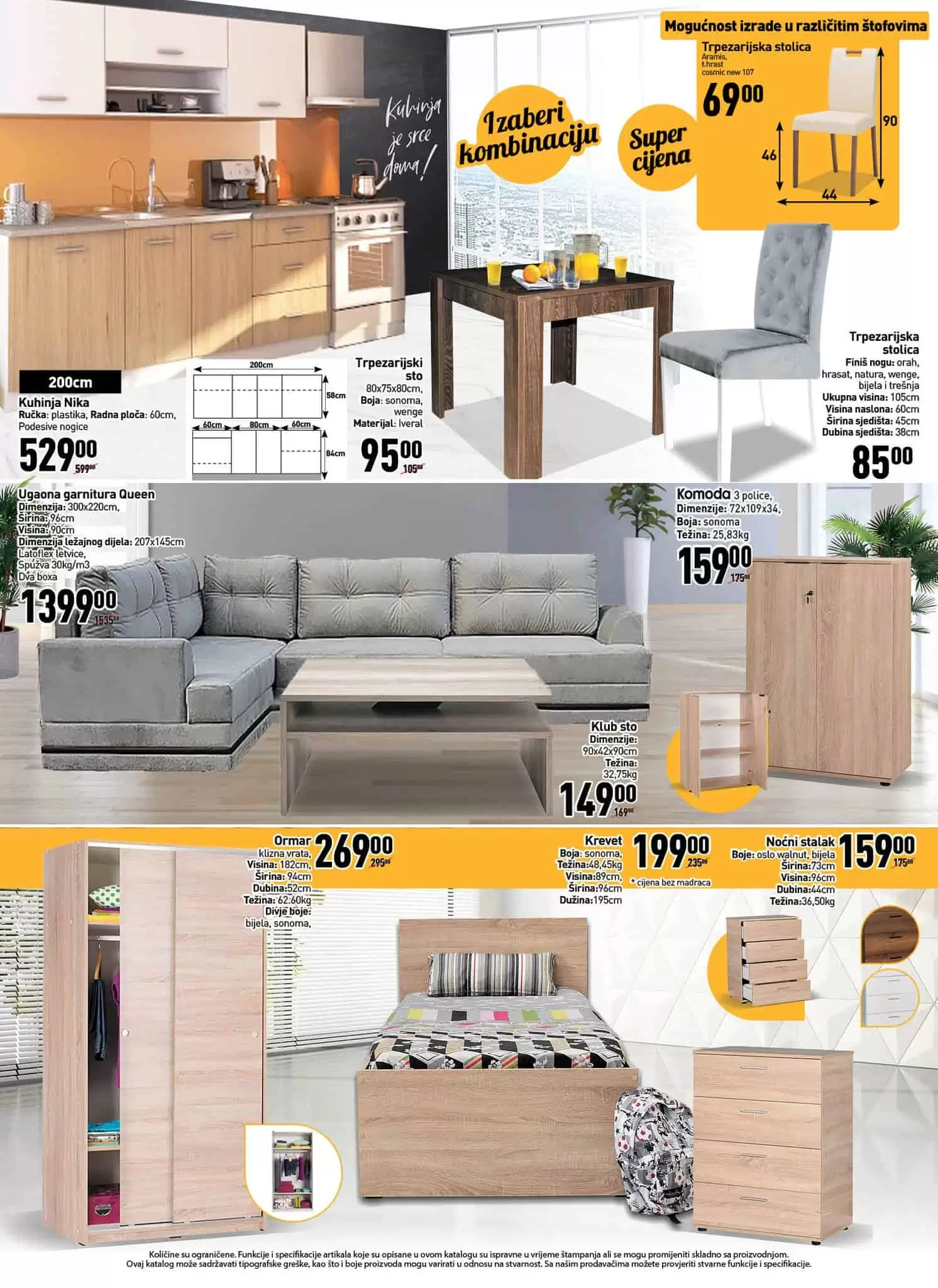 Robot katalog donosi nam akcijske cijene hrane, kucne hemije, namjestaja, bastenskog namjestaja, igracaka! Pgledajte katalog, odaberite svje favorite i posjetite Robot poslovnice!