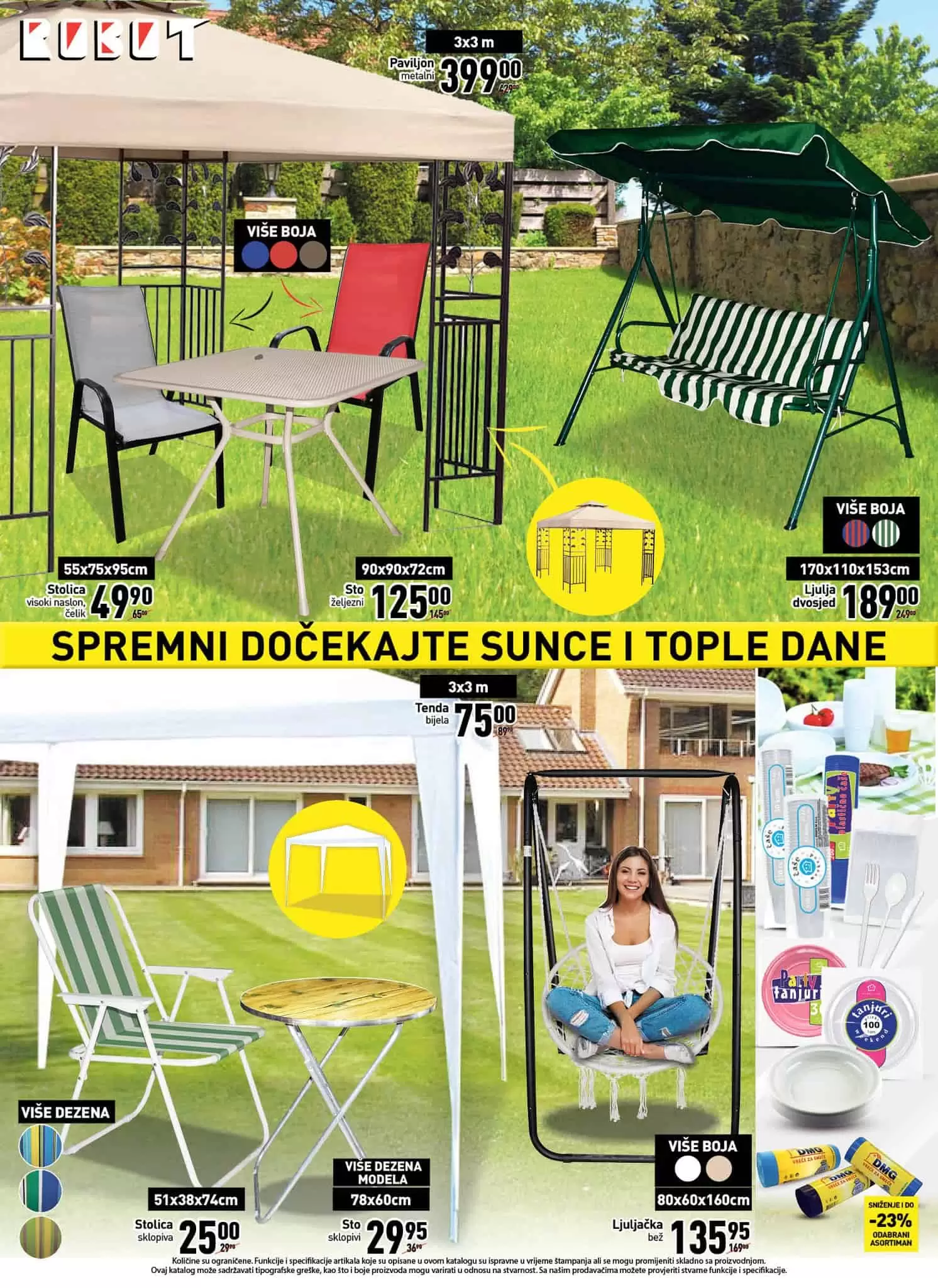 Robot katalog donosi nam akcijske cijene hrane, kucne hemije, namjestaja, bastenskog namjestaja, igracaka! Pgledajte katalog, odaberite svje favorite i posjetite Robot poslovnice!