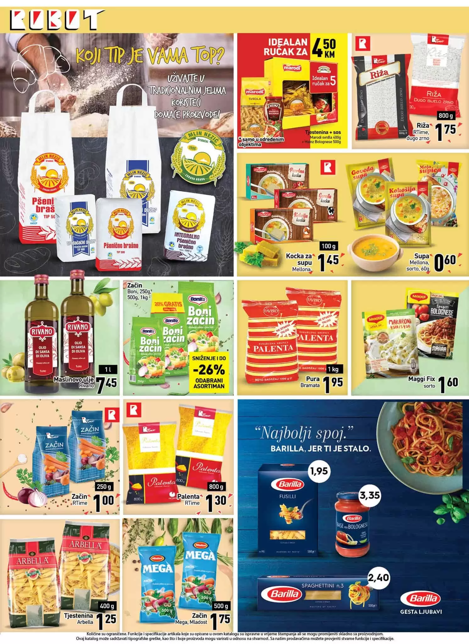 Robot katalog donosi nam akcijske cijene hrane, kucne hemije, namjestaja, bastenskog namjestaja, igracaka! Pgledajte katalog, odaberite svje favorite i posjetite Robot poslovnice!