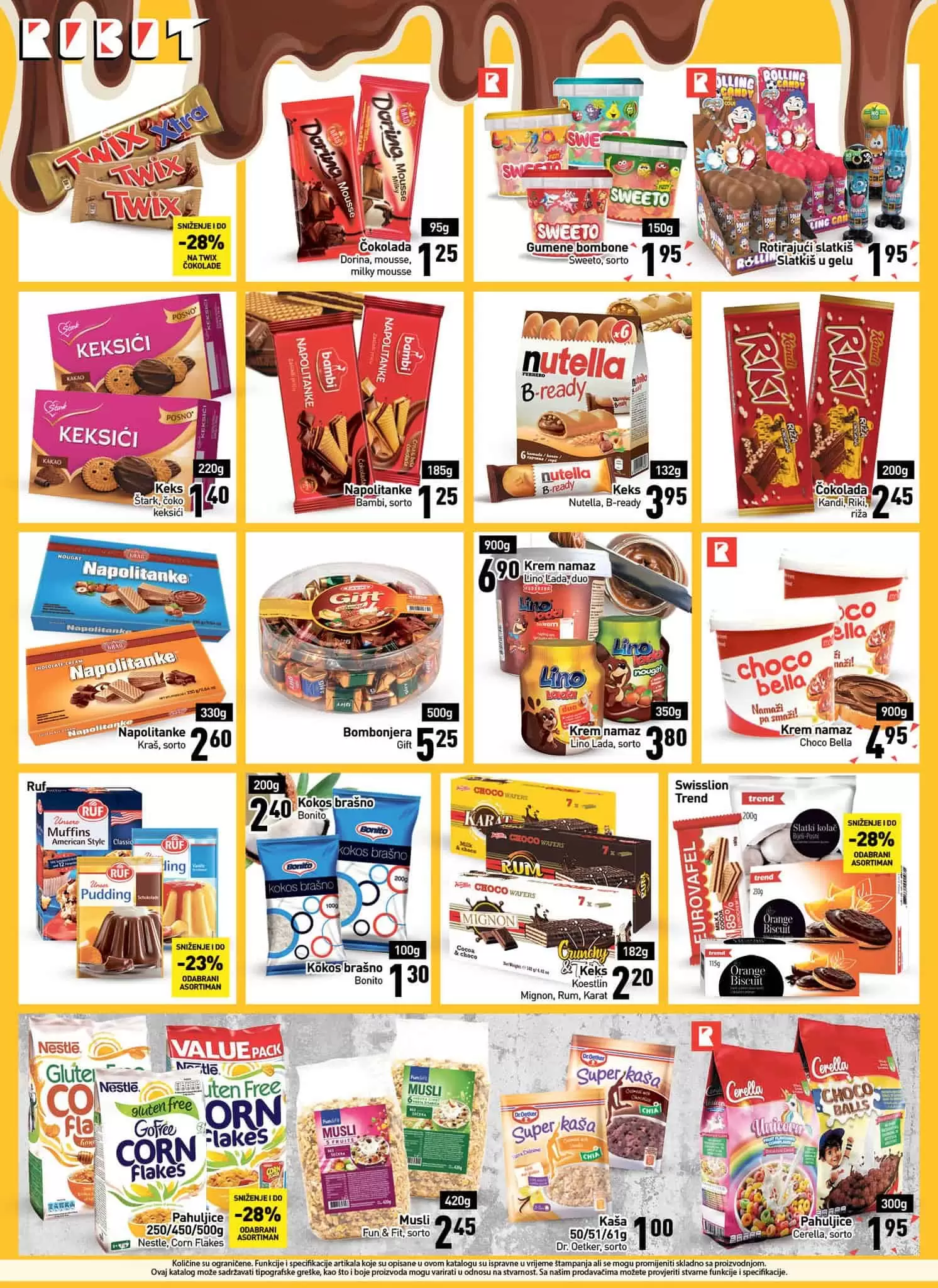 Robot katalog donosi nam akcijske cijene hrane, kucne hemije, namjestaja, bastenskog namjestaja, igracaka! Pgledajte katalog, odaberite svje favorite i posjetite Robot poslovnice!