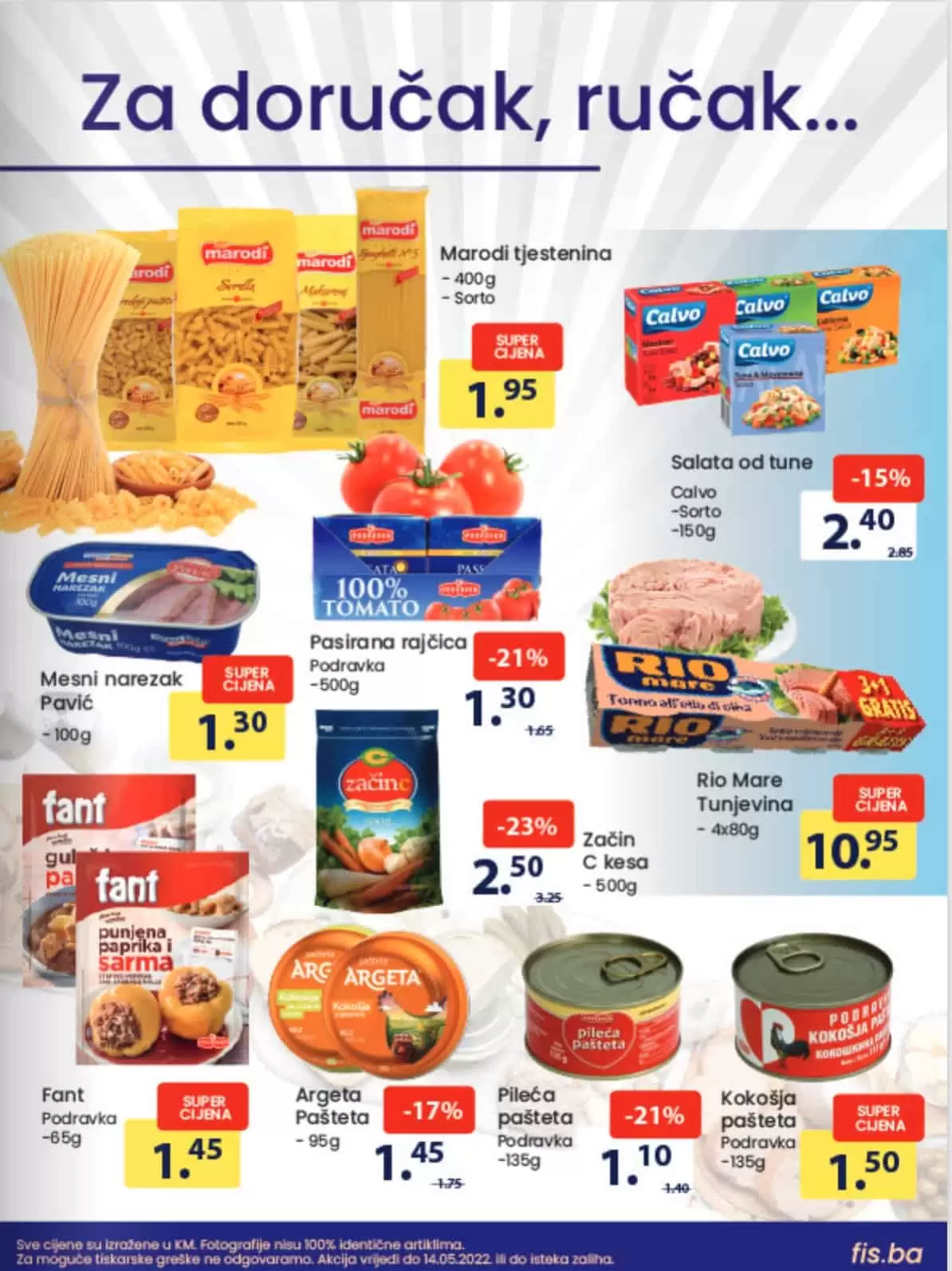 Fis akcijski katalog prehrane i hemije donosi nam popuste i do 39%! Iskoristite ovu super Fis ponudu i kupujte po akcijskim cijenama!