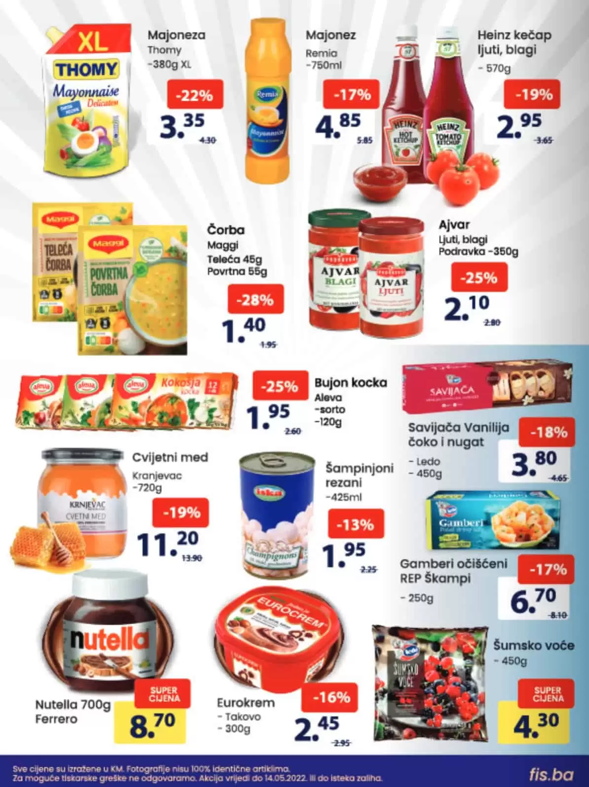 Fis akcijski katalog prehrane i hemije donosi nam popuste i do 39%! Iskoristite ovu super Fis ponudu i kupujte po akcijskim cijenama!