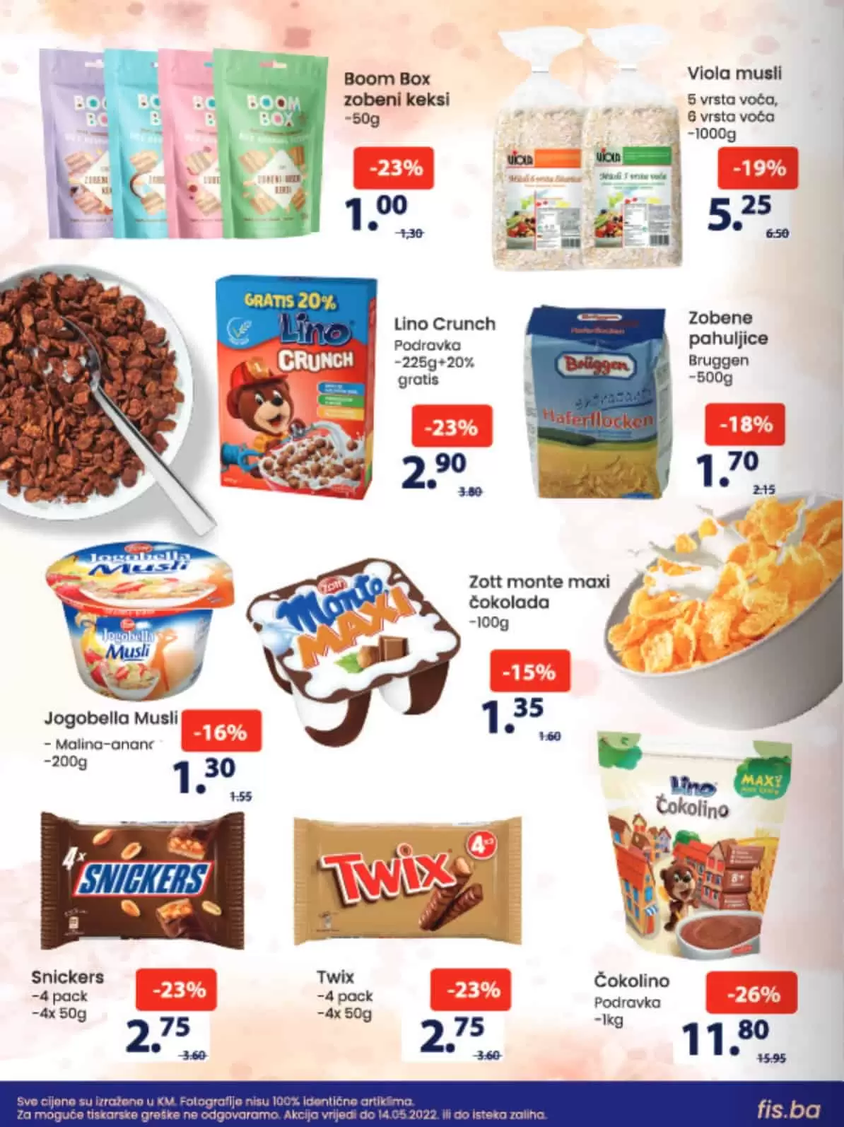 Fis akcijski katalog prehrane i hemije donosi nam popuste i do 39%! Iskoristite ovu super Fis ponudu i kupujte po akcijskim cijenama!