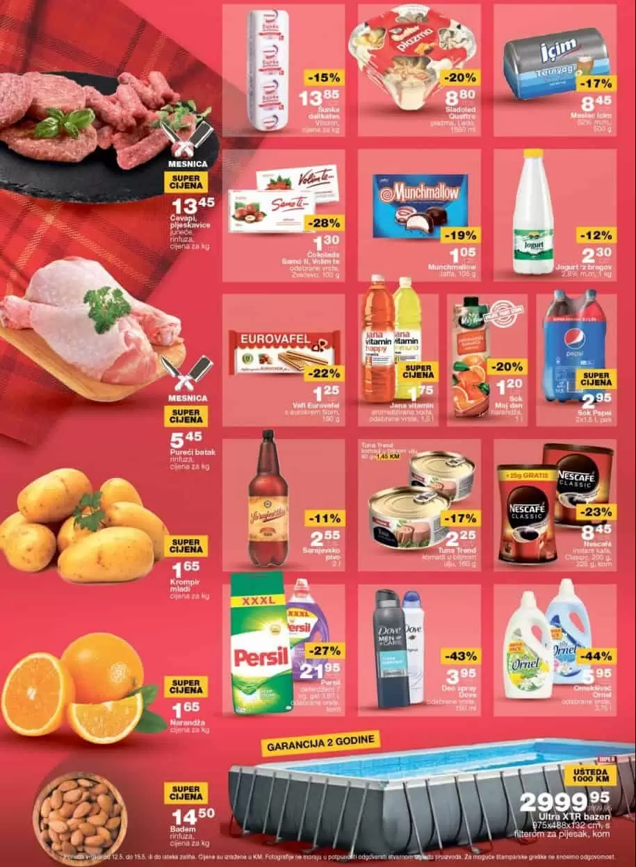 Mercator vikend akcija donosi nam popuste i do 44%! Pogledajte Mercator katalog i uštedite novac!