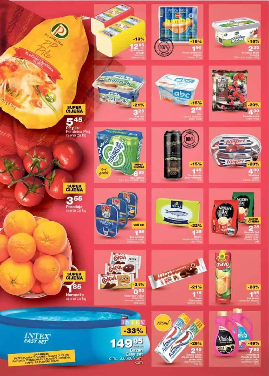 Mercator vikend akcija donosi nam popuste i do 49%! Posjetite Mercator prodavnice i ostvarite znacajne ustede!