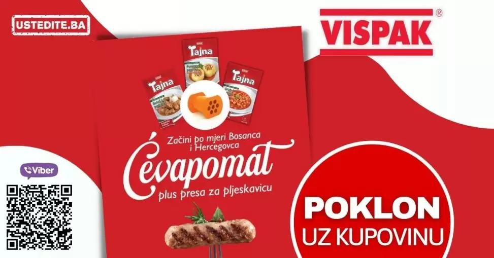 Kupite Tajna mješavine i osvojite ĆEVAPOMAT 15.04-30.06.2022.