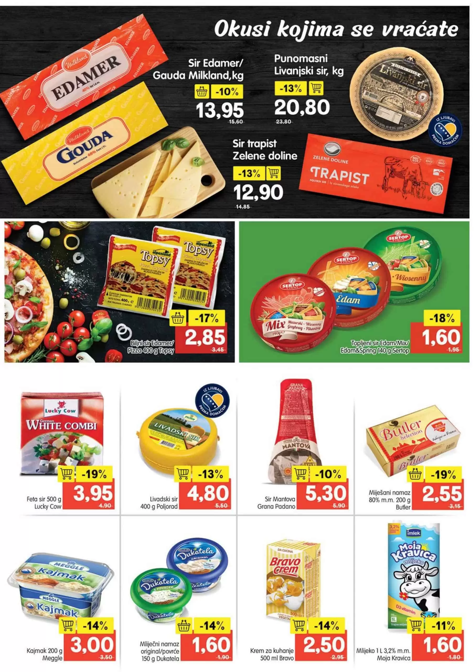 Bingo kataloška akcija donosi nam senzacionalne popuste. Pogledajte Bingo katalog i uštedite kupujući prehrambene proizvode i kućnu hemiju!