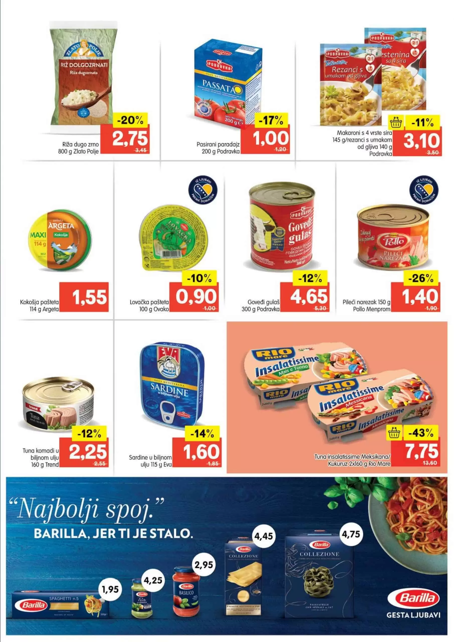 Bingo kataloška akcija donosi nam senzacionalne popuste. Pogledajte Bingo katalog i uštedite kupujući prehrambene proizvode i kućnu hemiju!